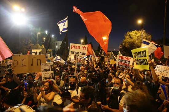 Police arrest 34 in overnight anti-Netanyahu riots » J-Wire