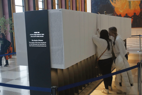 Yad Vashem unveils ‘The Book of Names’ at the United Nations – J-Wire