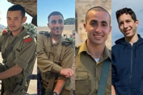 Israel identifies the four soldiers killed in Hezbollah drone attack