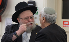 Celebrating Rabbi Pinchus Feldman’s 80th birthday